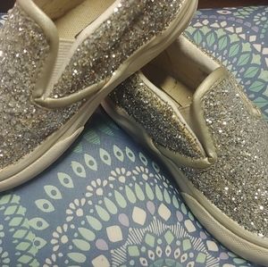 custom glitter vans